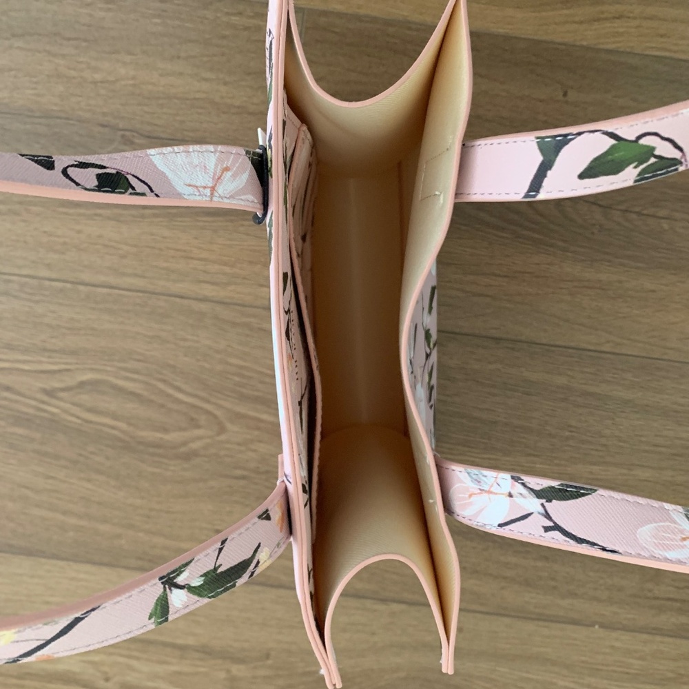 Ted Baker London The Icon Pink Floral Tote - NWT - Picture 5 of 7